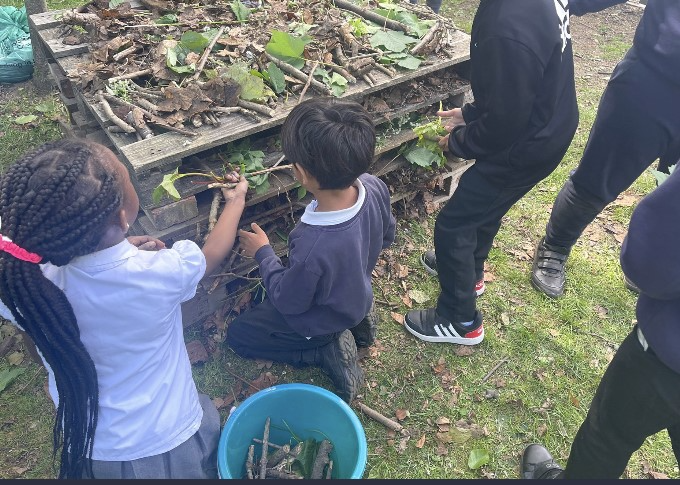 Making the bug hotel