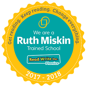 Read Write Inc award 2018 logo